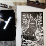 Night fox printing